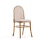Manhattan Comfort Paragon Dining Chair 1.0 with Cream Cushions in Nature and Cane, Set of 2 DCCA05-OM - alternate 2